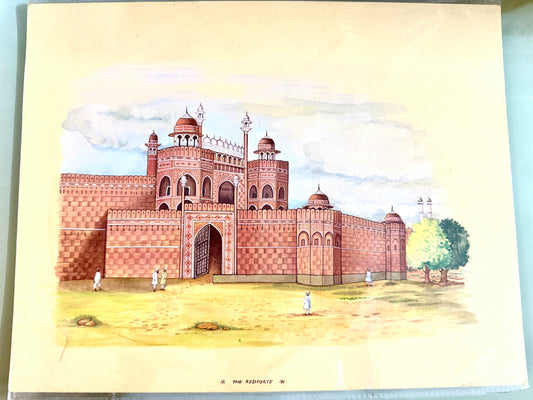 The Red Fort – Original Fine Art Painting