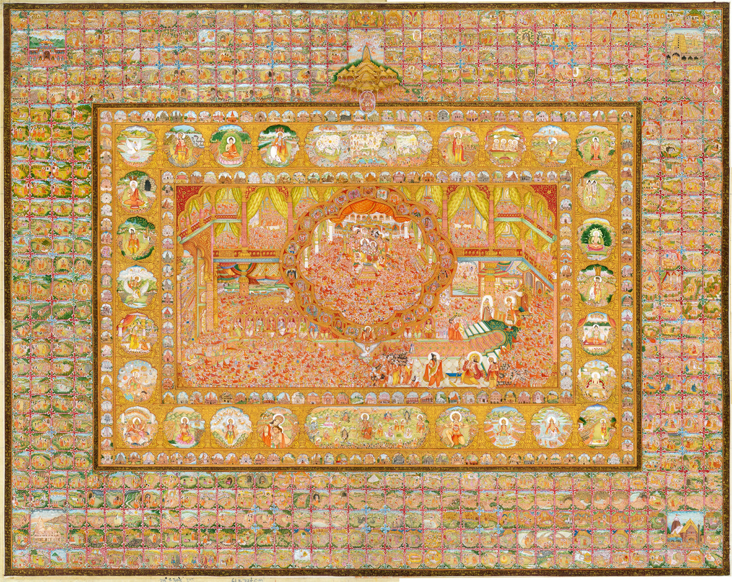 Shree Ram Sarovar — First Pran Pratishtha A3 (Framed, Pooja Blessed)