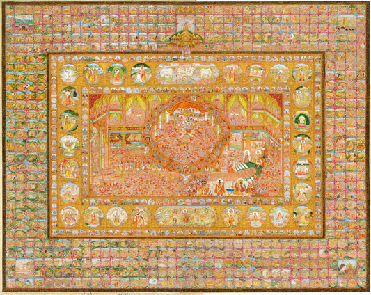 Shree Ram Sarovar — First Pran Pratishtha A3 (Framed, Pooja Blessed)